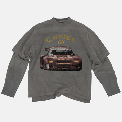 Camel GT Layered Long Sleeve Tee