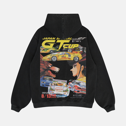 Retro Oversized JTCC Hoodie