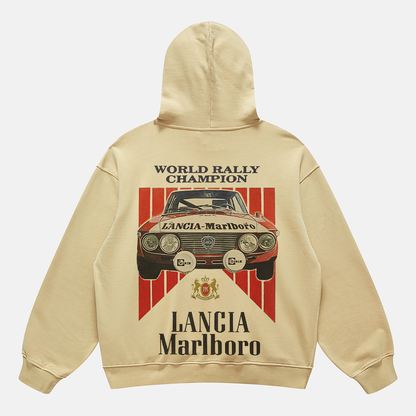 Retro Oversized Lancia Marlboro Hoodie