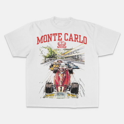 Retro Monaco F1 Tee