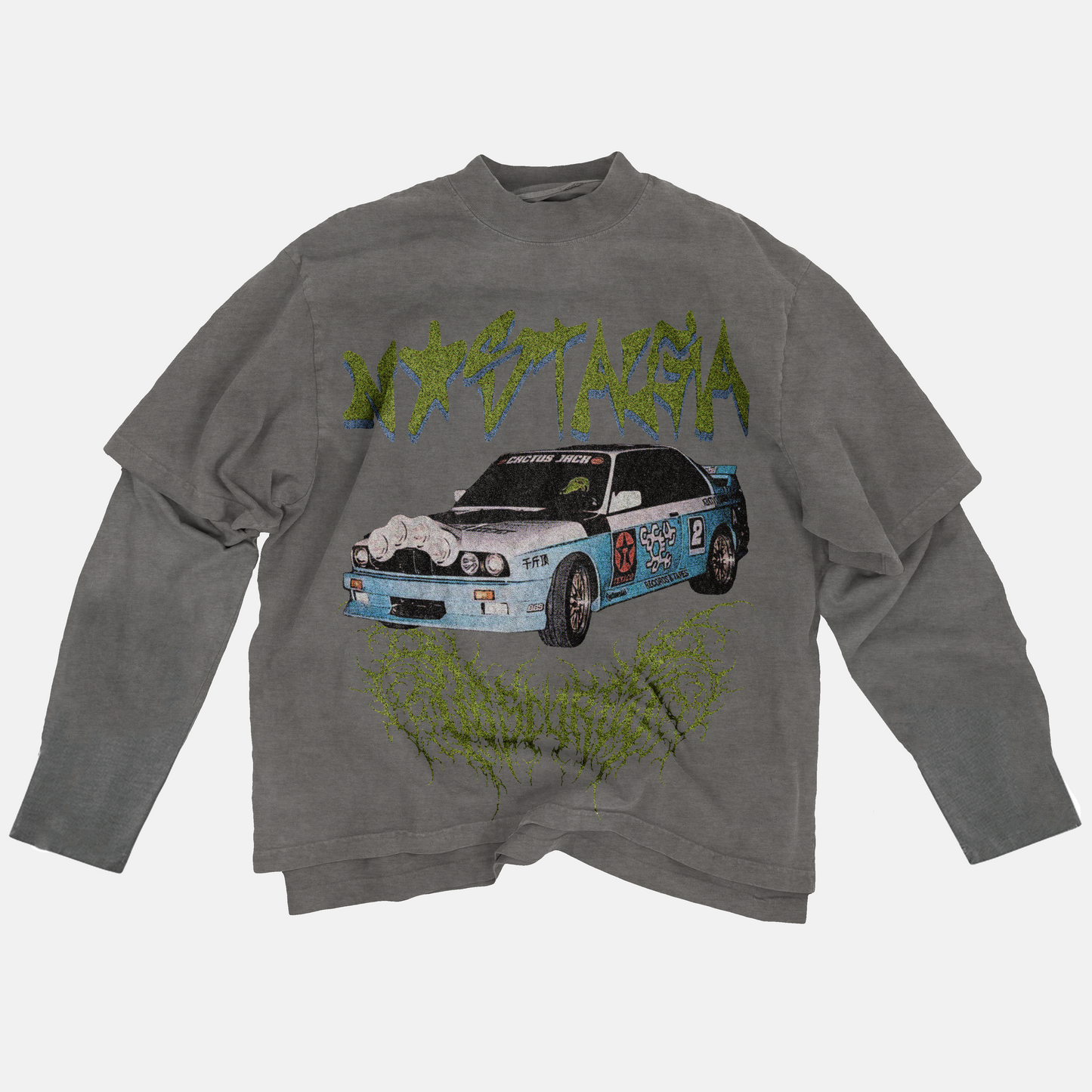 Cactus Jack Layered Long Sleeve Tee