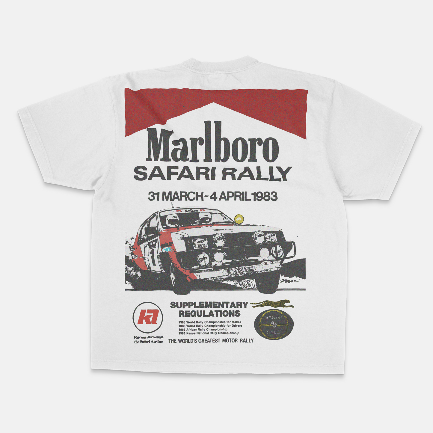 Retro 1983 Safari Rally Tee